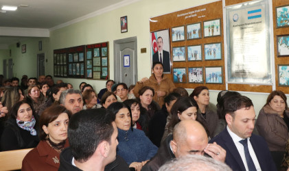 Qazaxda icra başçısının fevral ayında vətəndaşlarla keçirilən növbəti səyyar görüşü rayonun Qarapapaq kəndində olub 19.02.2026