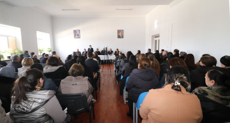 Qazaxda icra başçısının fevral ayında vətəndaşlarla keçirilən ilk səyyar görüşü şəhər sakinləri ilə olub 05.02.2026