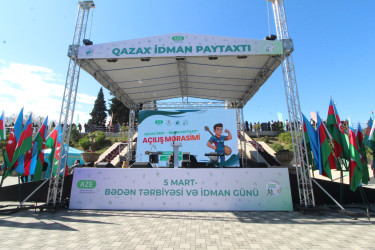 5 Mart - Bədən Tərbiyəsi və İdman Günü münasibətilə idman paradı və “İdman Paytaxtı”nın açılış mərasimi - 05.03.2026