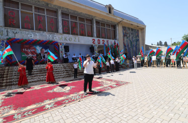Qazaxda 15 İyun - Milli Qurtuluş Gününə həsr edilmiş “Qurtuluşun əbədi müəllifi” adlı tədbir keçirilib  13.06.2025