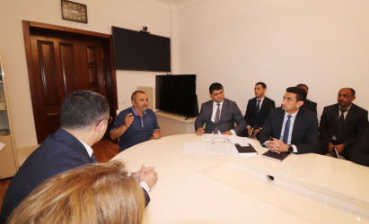 Qazax RİH-də keçirilən bugünkü ümumi qəbulda icra başçısı vətəndaşların müraciətini dinləyib 05.06.2026