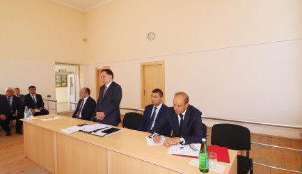 Qazaxda icra başçısının sentyabr ayı üzrə vətəndaşlarla keçirilən ilk səyyar görüşü rayonun Yuxarı Salahlı kəndində olub 03.09.2026