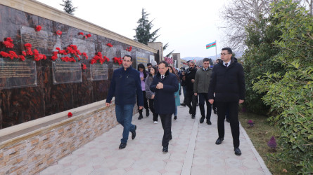 İcra başçısı “Qazax İdman paytaxtı 2026"nın açılış mərasimi ilə əlaqədar Qazaxda səfərdə olan media nümayəndələri və qonaqlarla görüşüb 04.03.2026