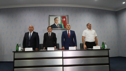 İcra başçısı Qazaxda səfərdə olan “Gənc alimlərin yay düşərgəsi”nin iştirakçıları ilə görüşüb-23.08.2025