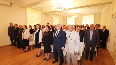 Qazaxda “Müstəqillik, suverenlik müdrik Azərbaycan xalqının milli sərvətidir!” mövzusunda tədbir keçirilib 27.05.2025