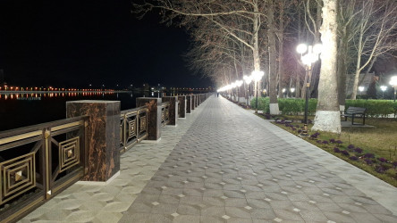 Qazax şəhəri Heydər Əliyev adına park - 04.03.2026